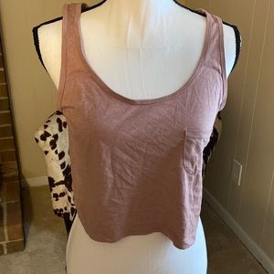 American eagle tank crop top